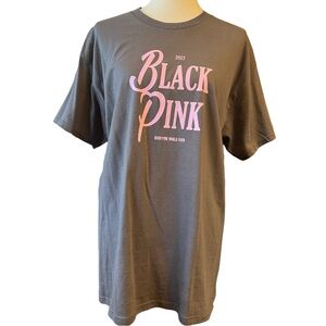 Blackpink Born Pink World Tour T-Shirt 2023 Gray Size Large